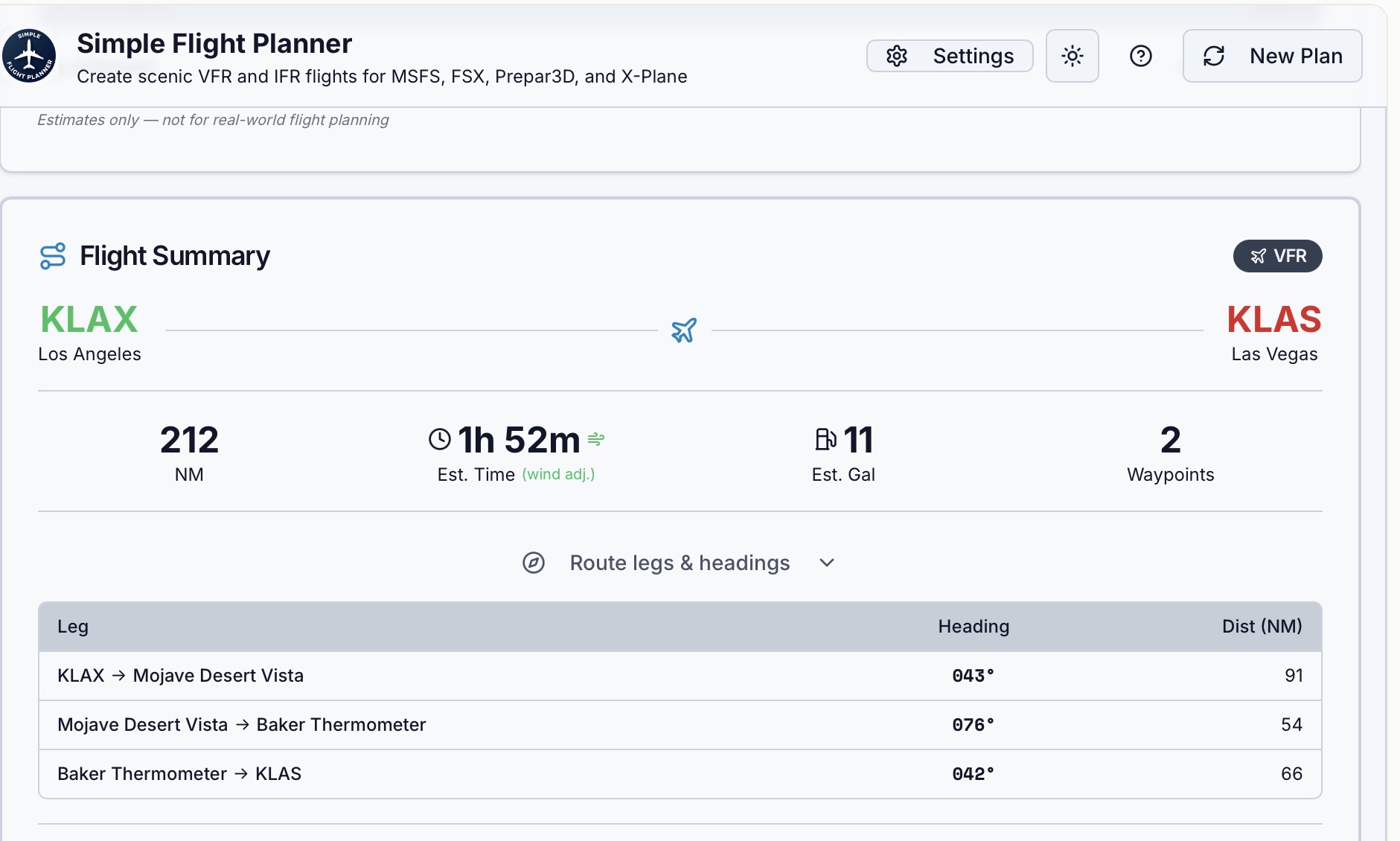 Press Kit | Simple Flight Planner