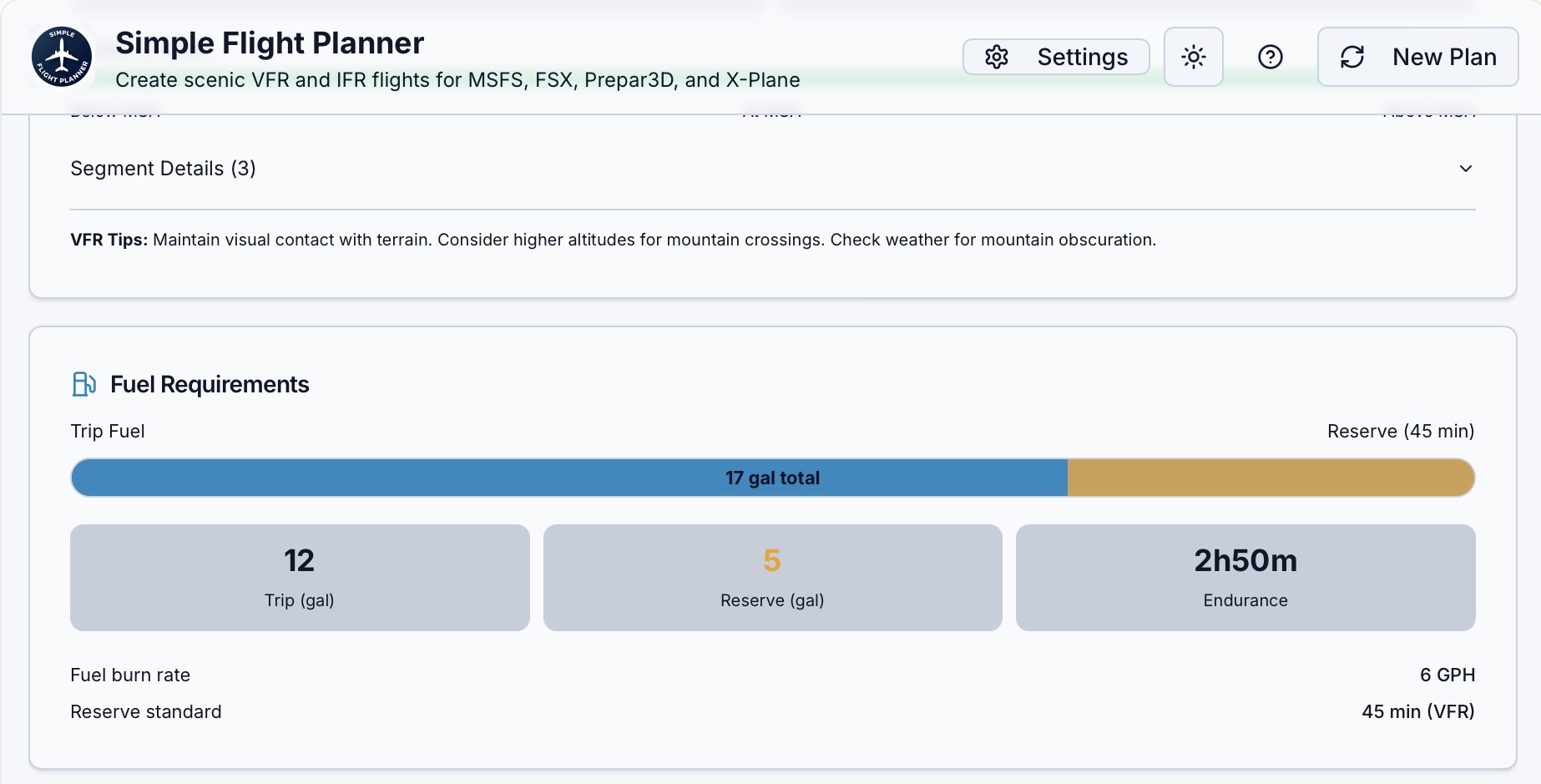 Press Kit | Simple Flight Planner
